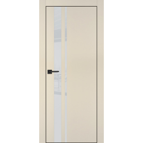 Дверь Profilo Porte PX-16 черная кромка Бежевый матовый купить