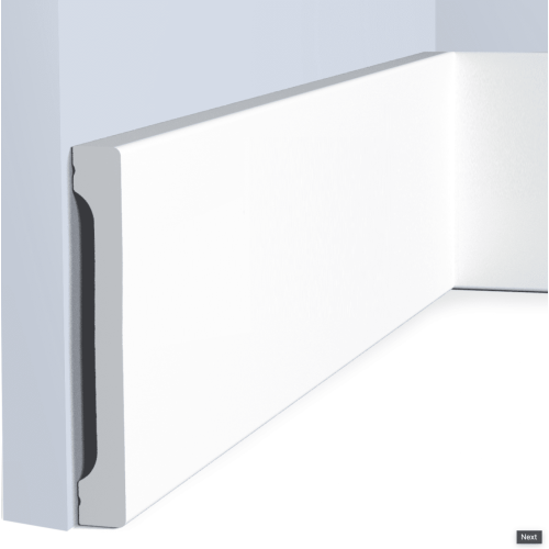 Напольный плинтус HIWOOD B150V1