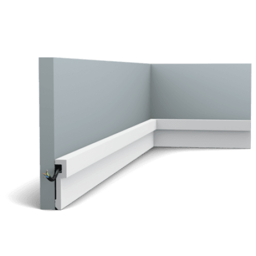 Напольный плинтус Orac Decor PX198 U-STEPS
